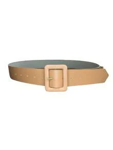Women's Belt Square Buckle Colorful Thin Fashion Blogger HL-120 - Màu nâu  Mocha - Xem 2