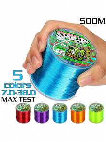 SOUGAYILANG 500m Nylon Fishing Line 7-38LB 0.14mm-0.5mm Super Strong Fluorocarbon Monofilament Quality Nylon Line For Carp Fish Wire Fishing - Red - View 3