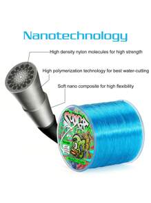 SOUGAYILANG 500m Nylon Fishing Line 7-38LB 0.14mm-0.5mm Super Strong Fluorocarbon Monofilament Quality Nylon Line For Carp Fish Wire Fishing - Red - View 5