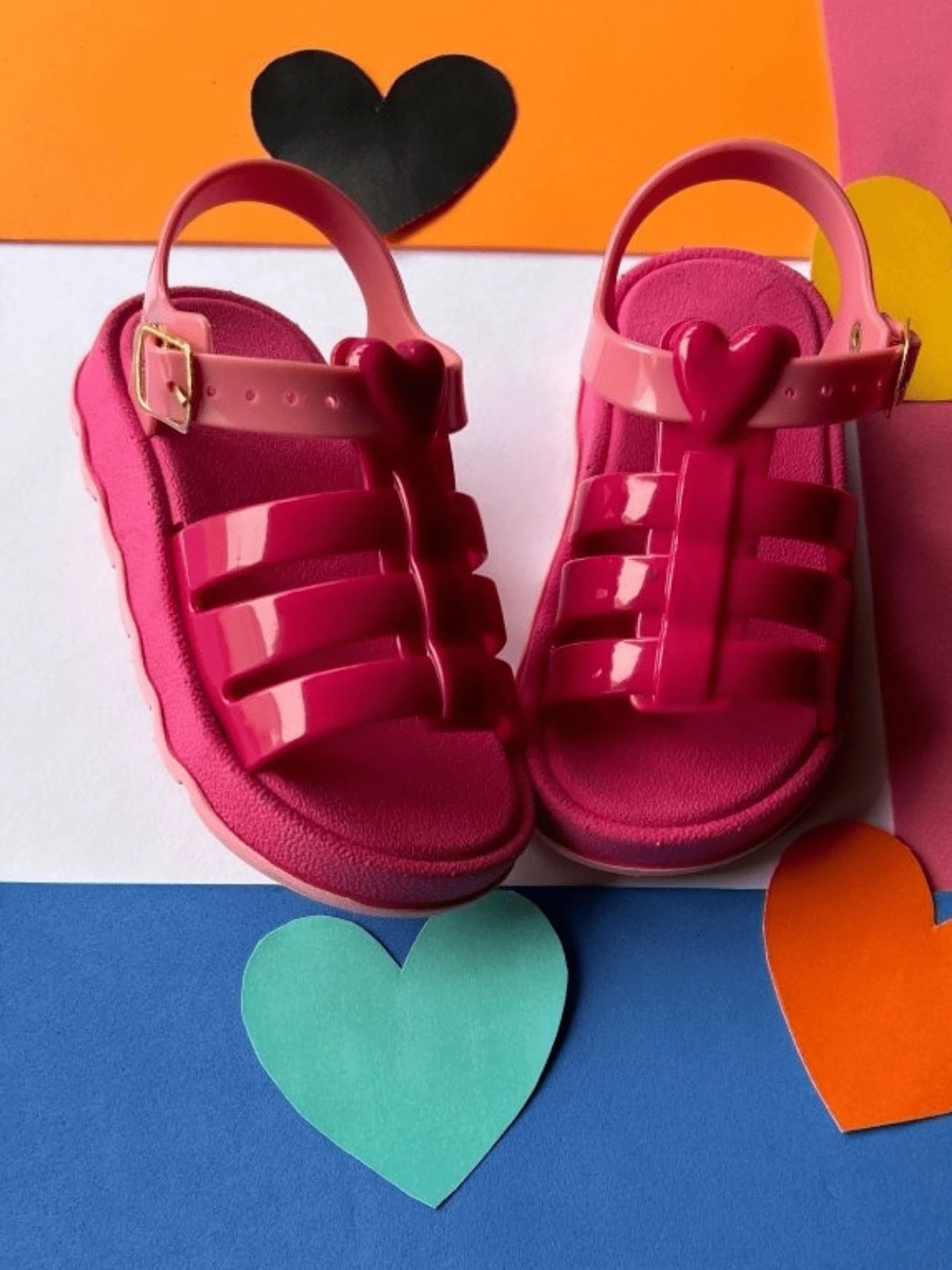 Girls' Mini Baby Blogger Sandal - 粉色 - 查看 1