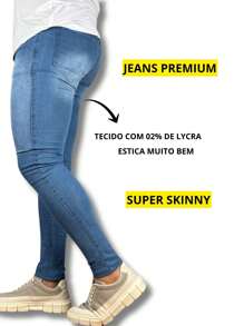 Super Skinny Premium Basic Jeans 01 - Baby Blue - View 2