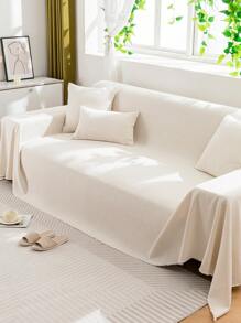 1PC All-Season Non-Slip Sofa Cover - Fit For Single, Double, Triple & Quad Sofas, Machine Washable, Modern Design Home Decor