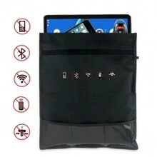3PCS Signal Blocker Case Car Key Phone Laptop RFID Shield Blocking Pouch Faraday Bag UK - Black - View 7