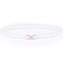 Women's Belt With Pearls And Elastic - Elegance And Comfort - A - 查看 7