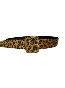 Women's Belt Square Buckle Colorful Thin Fashion Blogger HL-120 - 暗豹 - 查看 2