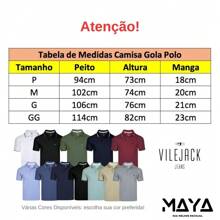 Men's 100% Cotton Short Sleeve Polo Shirt - 白色 - 查看 3