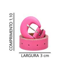 Kit 2 Women's Fashion Belt Fashion Oval Belt 1.10cm Various Colors Summer - Hồng - Cam - Xem 9