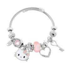 Sanrio 1Pc Kitten Cat Bracelet, Creative Bracelet, Sweet Gift For Women, Best Birthday Gift, Valentine's Day Gift, Party Gift