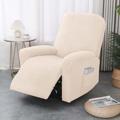 4/6/8 chiếc Vỏ bọc ghế sofa co giãn họa tiết hoa tuyết, Vỏ bọc ghế sofa chống bụi, chống bẩn, chống mèo cào, dùng cho phòng ngủ, phòng khách, phòng ăn tại nhà