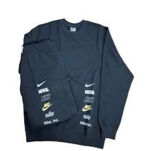 Boyfriend Style Men's Nike Multistack Tracksuit - Black - View 1