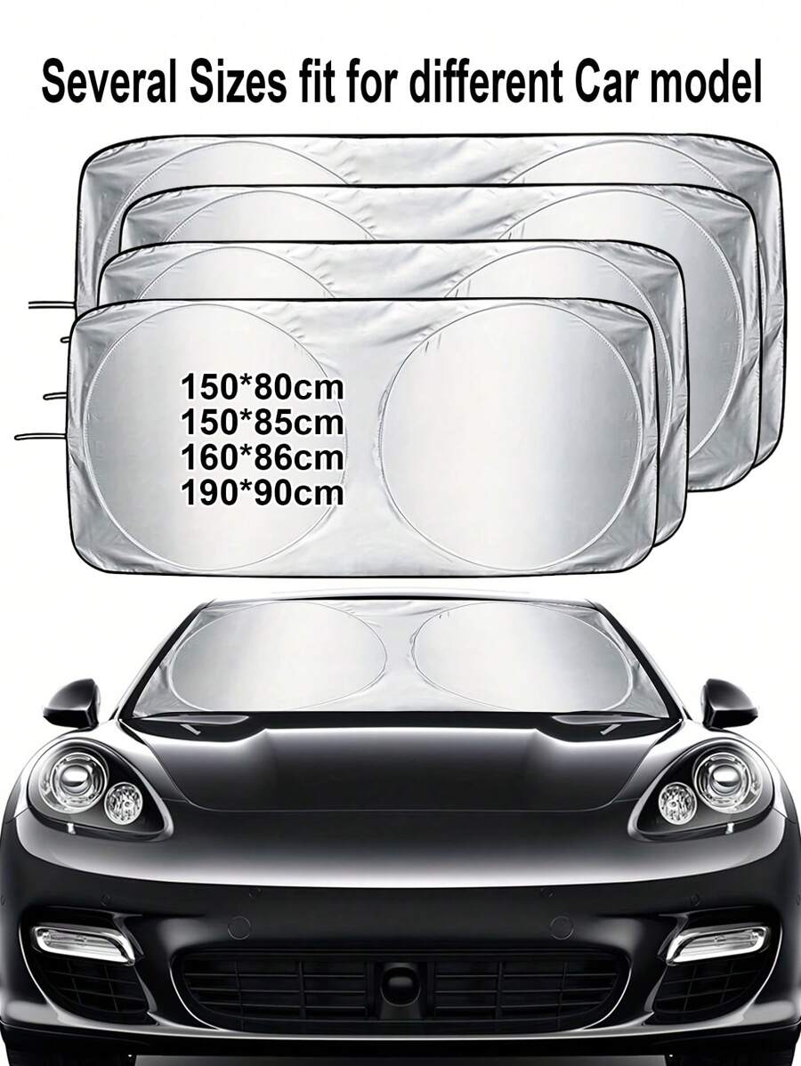 Car Windshield Cover Sun Shade Foldable Sun Shade Automotive Front