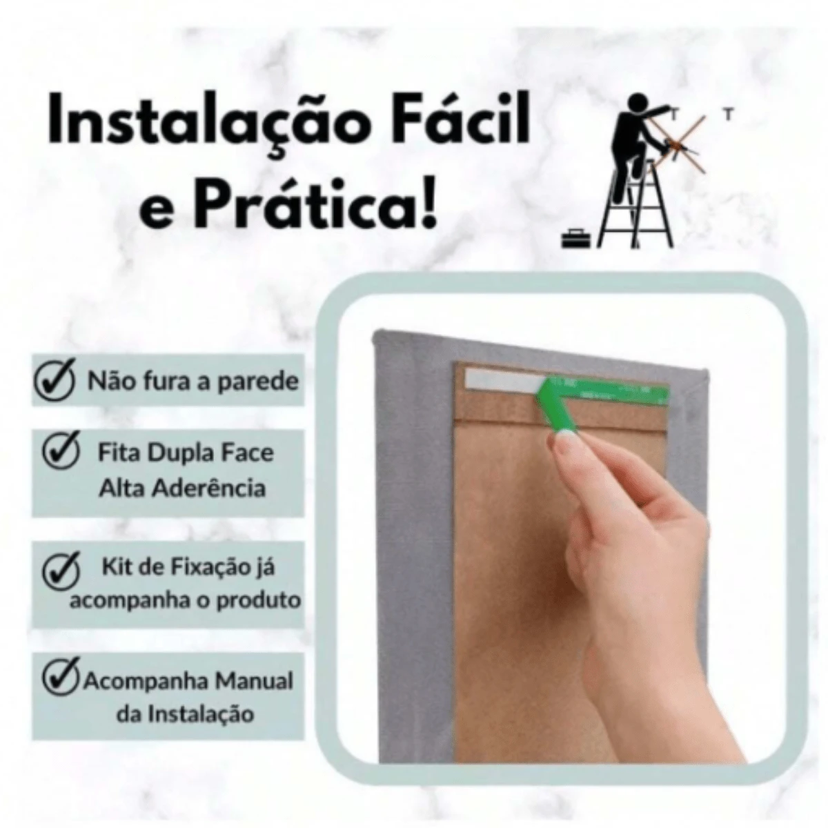 Queen Bed Headboard Modulated In 8 Modules 1.60x0.60cm Various Colors