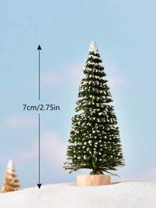 1 cây thông Noel Mini bằng kim tuyết tùng, đồ trang trí nhỏ sáng tạo cho máy tính để bàn, bánh, xe hơi, Diorama, đồ trang trí chậu hoa Quà tặng tốt nhất - Nhiều màu - Xem 15