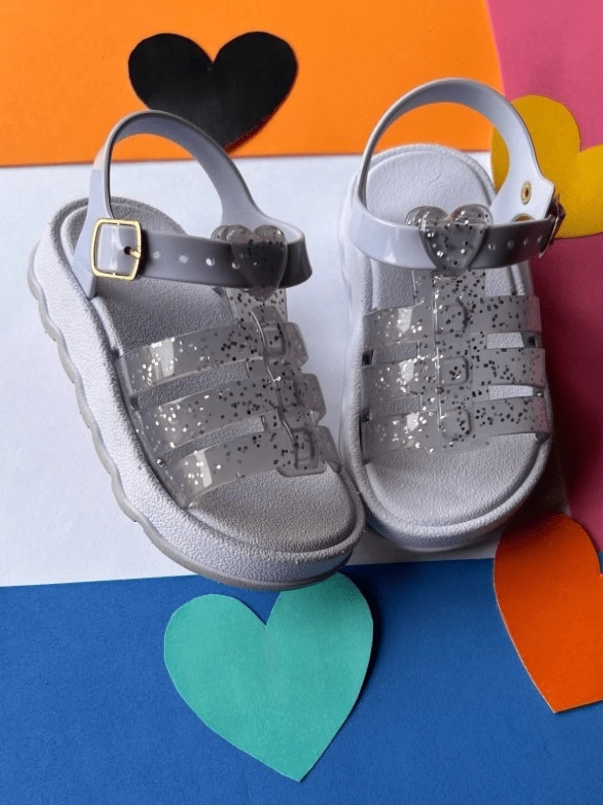 Girls' Mini Baby Blogger Sandal - 白色 - 查看 1