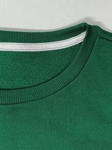 Conga Drums With Sound Motion Women's Sweatshirt - Green - View 3