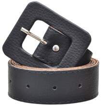 Kit Of 2 Plus Size Belts Half Moon And Maria Models Various Vibrant Colors Women's Fashion 1.40cm - Đen28-Caramel29 - Xem 6