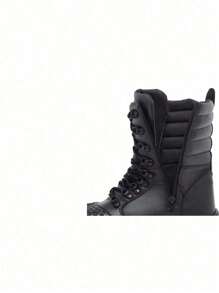 1907 BLACK MILITARY MOTORCYCLE BOOT SAFETY - Black - View 4
