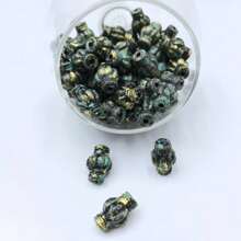 40 hạt cườm rời hình bình hoa cổ điển bằng Acrylic 19mm, lý tưởng cho đồ thủ công tự làm như vòng cổ, vòng tay, hoa tai - Hỗn hợp màu sắc gửi ngẫu nhiên - Xem 7