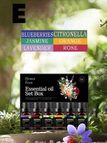 Aromatherapy Gift Box Set, Holiday Gifts, Exquisite Box, Flower Fruit Aroma, Grass And Wood Aroma, Food Aroma, Fragrance Complete, Aromatherapy Essential Oil, To Relieve Emotional Fatigue, For Humidifier, Diffuser - Essential Oil Set - View 15