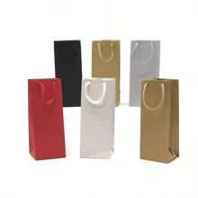 10 Bags For Mini Bottles And Long Neck - 23x8x7.5cm Ideal For 187ml Bottles - 黑色 - 查看 2