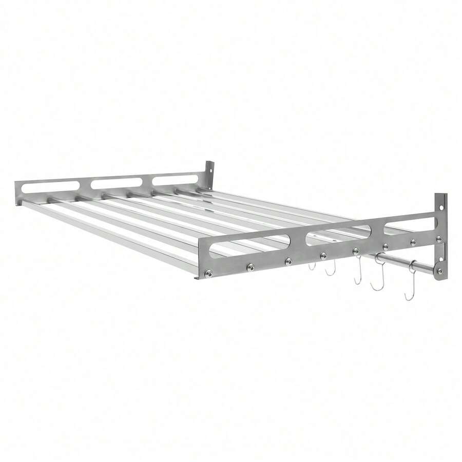 OUKANING Stainless Steel Microwave Oven Rack Wall Mount Oven Bracket