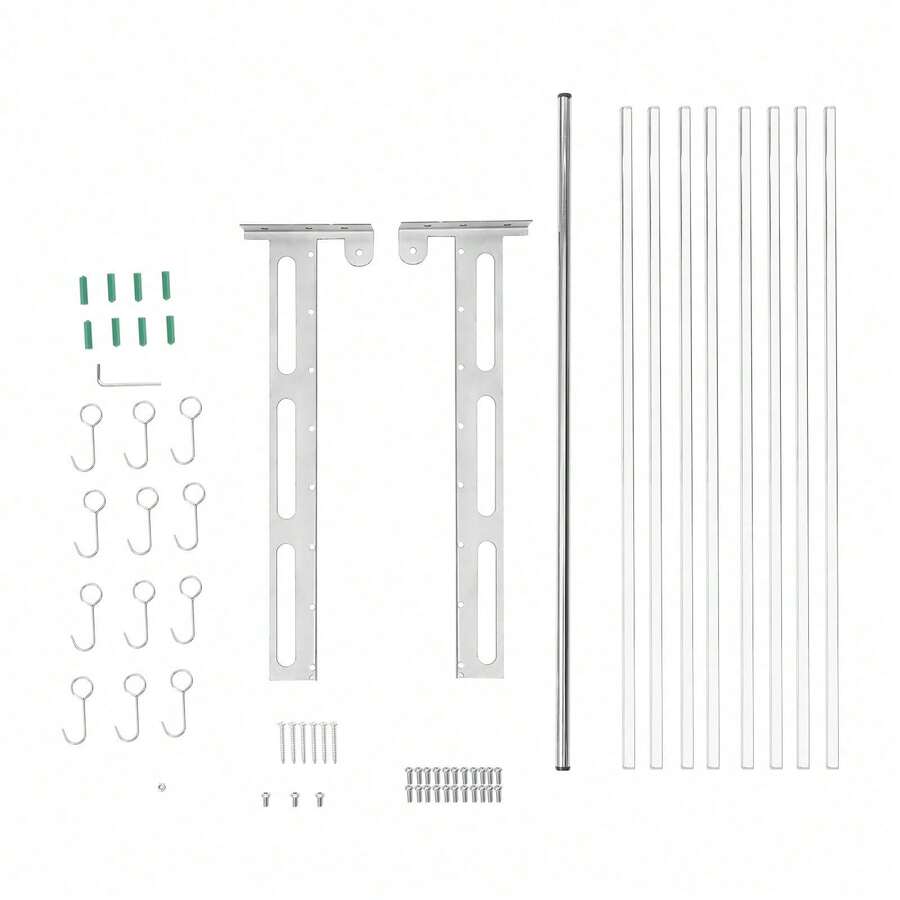 OUKANING Stainless Steel Microwave Oven Rack Wall Mount Oven Bracket