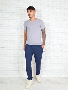 Quần tập luyện chuyên nghiệp và nghiệp dư Dry Fi nhập khẩu - Màu xanh hải quân - Xem 4