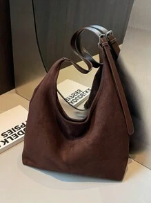 Set de 2 bolsos con monedero, correa de hombro ajustable, capacidad grande, bolso cruzado casual para mujeres, para la temporada de otoño, monedero de moda, bolsos de mano de moda para señoras