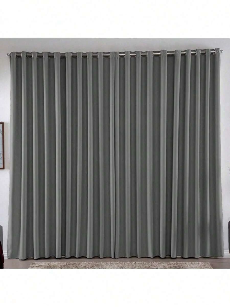 Blackout Curtain Without Voile - Various Sizes - XÁM - Xem 1