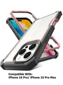 Funda resistente y a prueba de golpes de TPU transparente compatible con Samsung Galaxy S20, S21, S22, S23, S24, S25 Plus, Ultra FE y compatible con iPhone 16, 15, 14, 13, 12, 11 Pro Max Plus