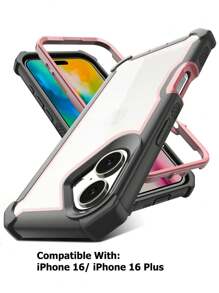 Funda resistente y a prueba de golpes de TPU transparente compatible con Samsung Galaxy S20, S21, S22, S23, S24, S25 Plus, Ultra FE y compatible con iPhone 16, 15, 14, 13, 12, 11 Pro Max Plus