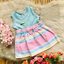 Kit 2 Baby Girl Party Dresses 3-6 Months Assorted - Nhiều màu - Xem 7