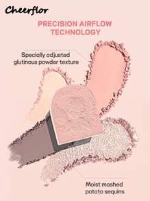 CHEERFLOR 浮雕化妆盘，眼影盘，高显色度，带磁性旋转盖，哑光闪光粉眼影盘，持久亮泽闪光眼影，轻盈，顺滑，带镜子，荧光笔轮廓腮红粉一体式化妆盘，日常化妆品 - CFR961 - 查看 10