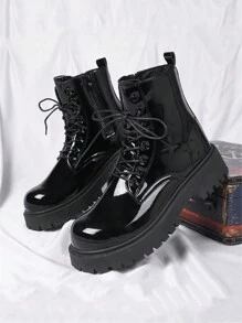 2024 Autumn/Winter New Arrivals, Bestsellers, Holiday Promotion, PU Leather Women Hiking Ankle Boots, Black Boots, Plus Size, Wedding Season Couple High-Top Boots, Men Small Size & Women Large Size Boots, New Simple Leather Shoes, Outdoor Couple Casual Shoes, Business Women Work Shoes, Classic Black Color Suitable For Women, Men's Formal Wedding Groom Shoes, Dance Party Men Shoes