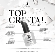 Top Crystal Shine, MUSSA Final Step For Nails - White - View 1