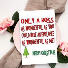 Funny Rude Christmas Greeting Card - Perfect Holiday Wishes For Friends, Family And Coworkers - Unique Gift Idea,Christmas - Multicolor - View 2