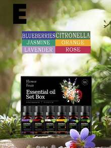 Aromatherapy Gift Box Set, Holiday Gifts, Exquisite Box, Flower Fruit Aroma, Grass And Wood Aroma, Food Aroma, Fragrance Complete, Aromatherapy Essential Oil, To Relieve Emotional Fatigue, For Humidifier, Diffuser - Essential Oil Set - View 8