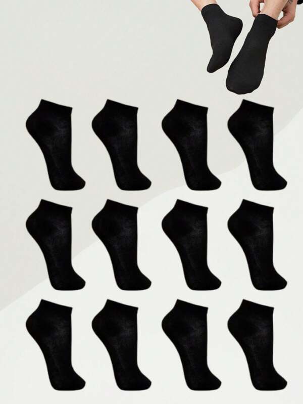 kit 12 par meia masculina bom qualidade ótimo valor cano curto