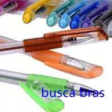 Gel Pen Various Kit 6 8 10 12 24 Colorful Colors For Children's Drawings Painting With Glitter - Bút Gel 6 - Xem 2