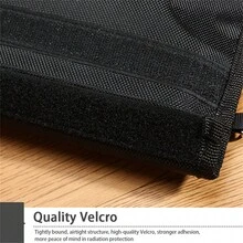 3PCS Signal Blocker Case Car Key Phone Laptop RFID Shield Blocking Pouch Faraday Bag UK - Black - View 4