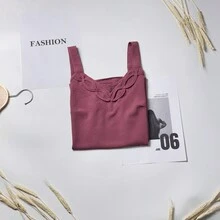 Women's Tank Top With Straps Summer Fashion Size M L XL - 粉色 - 查看 5
