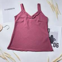 Women's Tank Top With Straps Summer Fashion Size M L XL - 粉色 - 查看 1