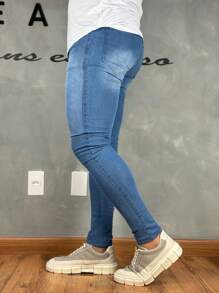 Super Skinny Premium Basic Jeans 01 - Baby Blue - View 6