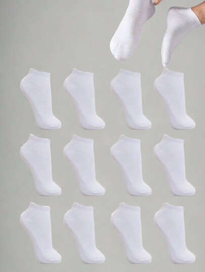 kit 12 par meia masculina bom qualidade ótimo valor cano curto