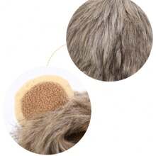 New Cute Funny Pets Clothes Cap Cute Cat Wig Lion Mane Costume Cosplay Kitten Dog Hat With Ears Fancy Party Supplies