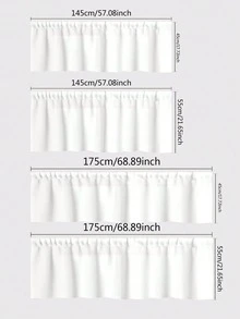 1pc Curtain Decor, Reindeer & Snowman, Fit For Kitchen, Bedroom, Living Room, Hang On Rod, Small Window Valance For Kitchen, Bathroom, Bedroom Home Decoration Christmas  Christmas Decor  Christmas Decorations Christmas Decoration Room Decor