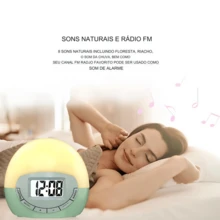 Tammagochi RGB Digital Clock With Natural Sounds Alarm Clock - 彩色 - 查看 4