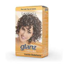 Loción Ondulante Rizos Permanentes Glanz Con Lanolina Loquay Para Todo tipo de Cabello - Blanco - Ver 1