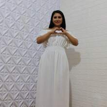 Vestido longo Elegante Roupa Feminino longo Elegante Festa Vestido Longos Feminino Verão Elegante Evangélica Duna Pipoca Vestidos Festa Elástico Evangélica Ciganinha Elástico Na Cintura Pra Maior Conforto  Fim  Do Anho  Vermelho Branco