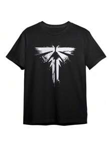 The Last Of Us Look For The Light T-Shirt Shirt Blouse Geek Unisex Male Female 100% Cotton Top Premium Streetwear New Release Fast Shipping Various Colors!! Plus Size - màu đen - Xem 1